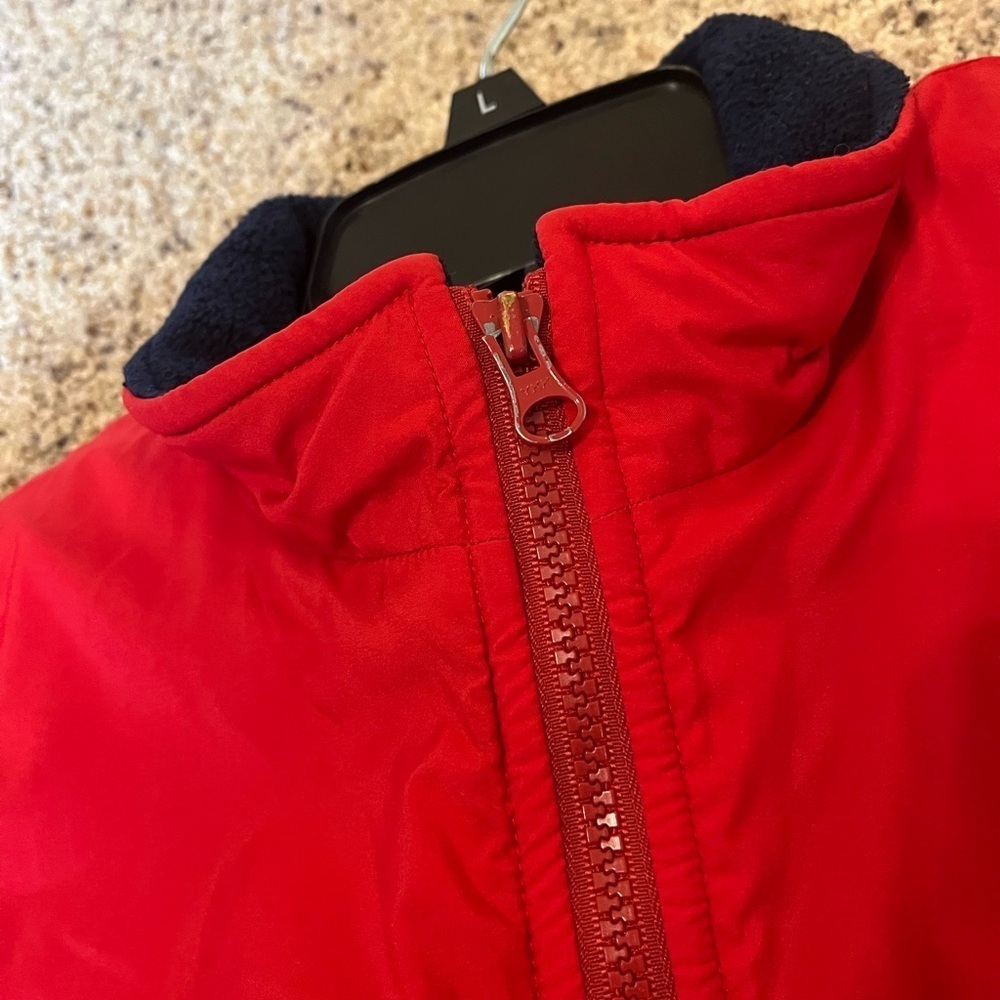 RALPH Ralph Lauren Red Fleece-Lined Vest - Women’s Large - Picture 12 of 14